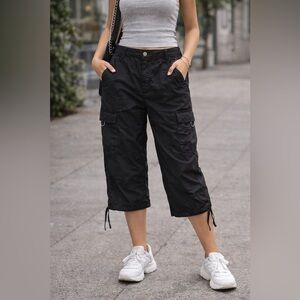 White Sierra Black Capri Cargo pants‎ (XXL)